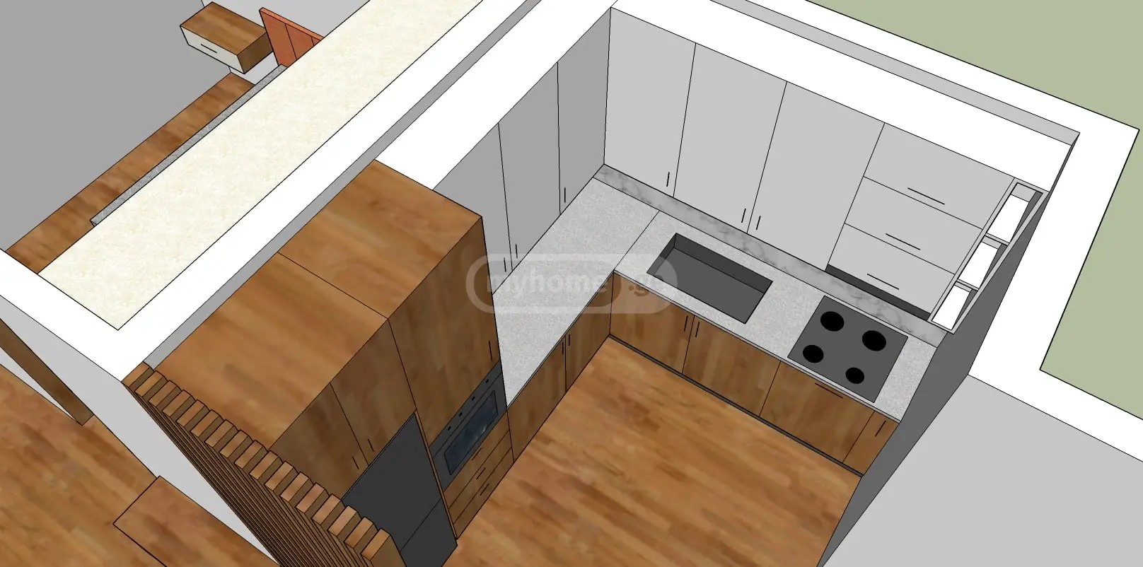 ჯავახიშვილი ი. ქ. 61ბ - 3 rooms