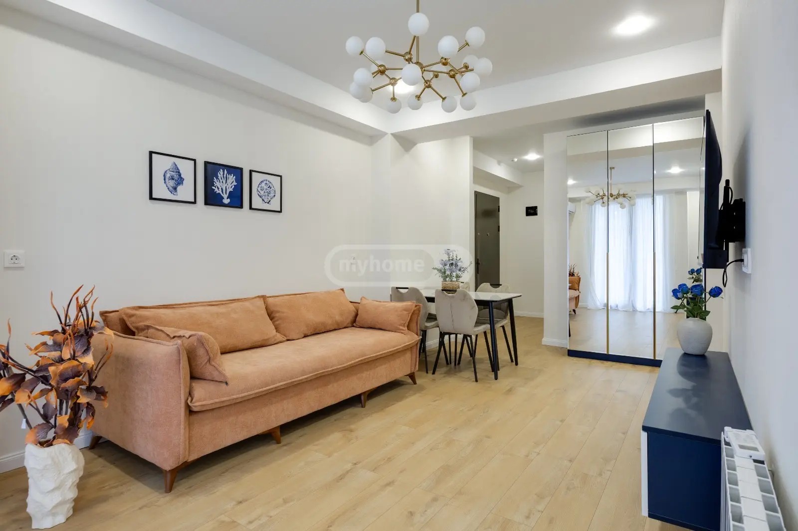 გიორგი ბრწყინვალეს I შეს. 54 - 3 rooms