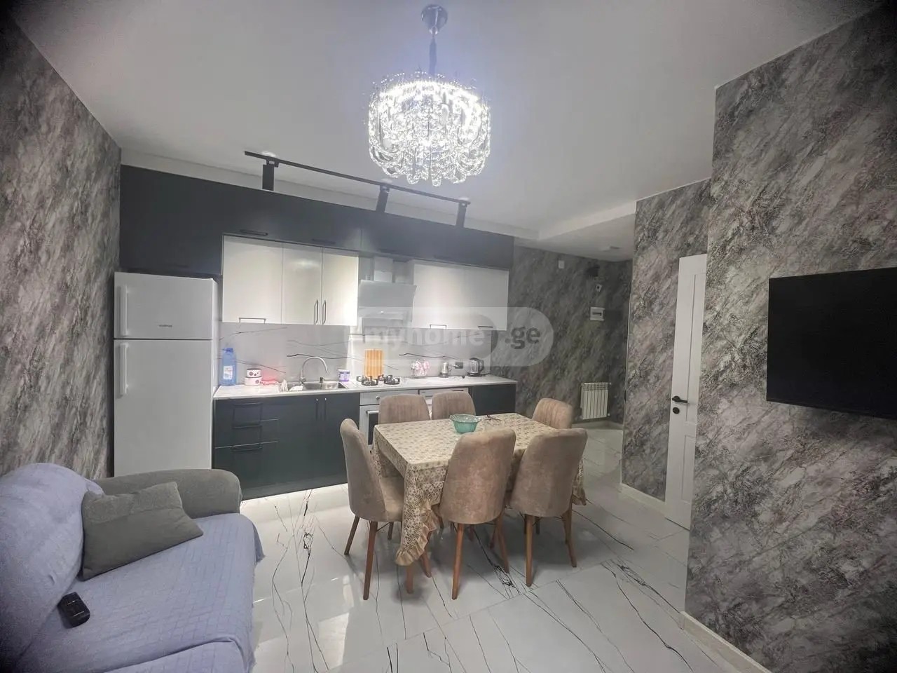 აღმაშენებლის ქ.  - 2 rooms