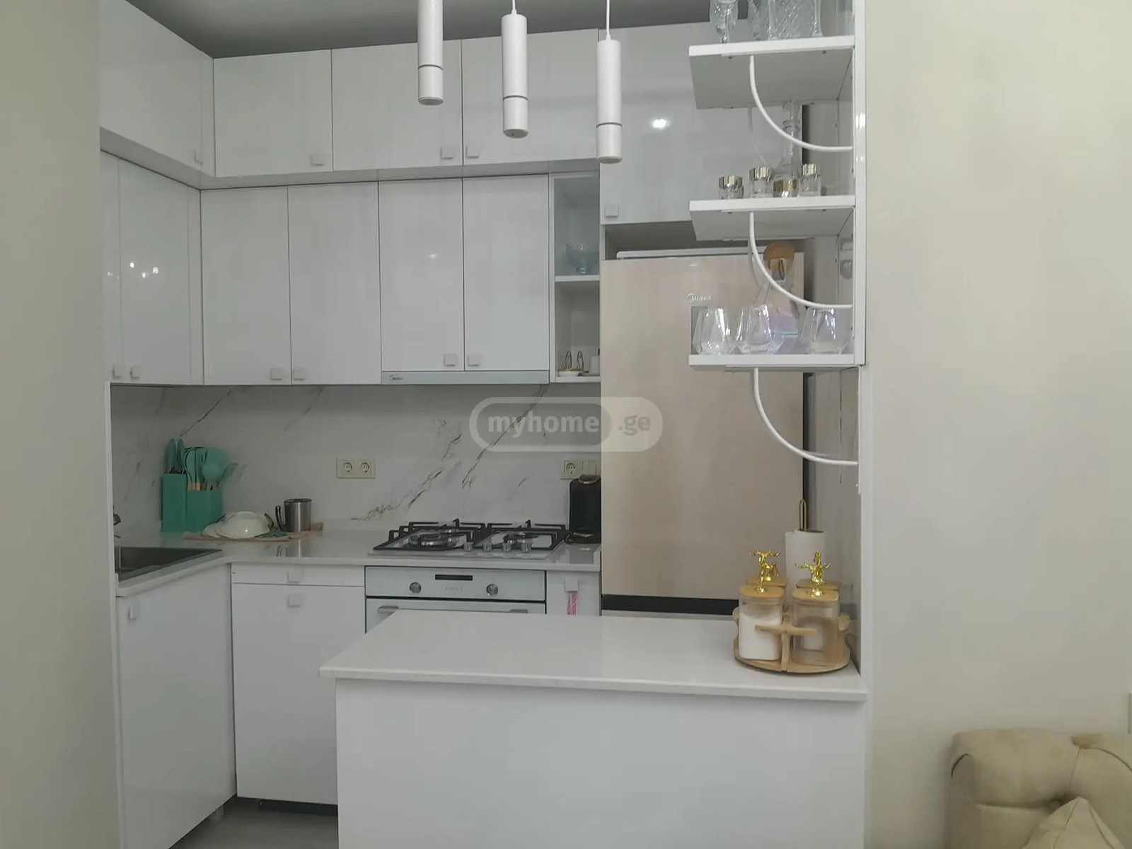 გენერალ ასლან აბაშიძის ქუჩა 19 - 3 rooms