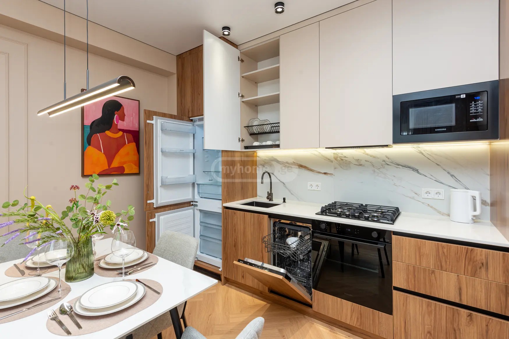 აბუსერიძე ტ. ქ. 21 - 2 rooms