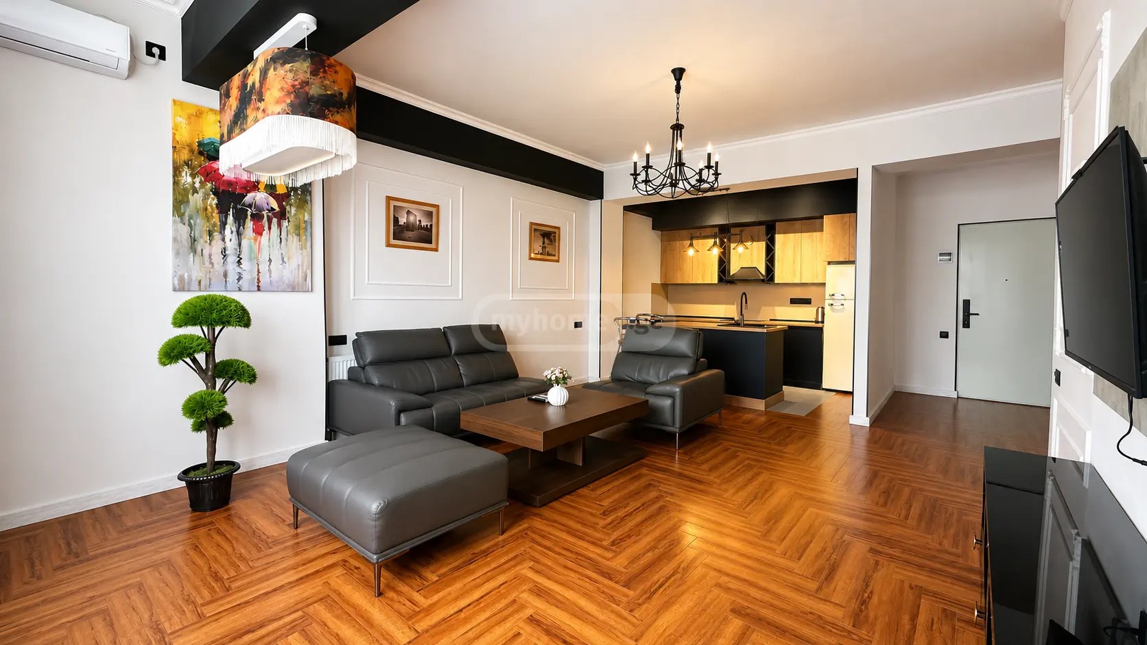 ბერბუკის ქ. 1 - 3 rooms