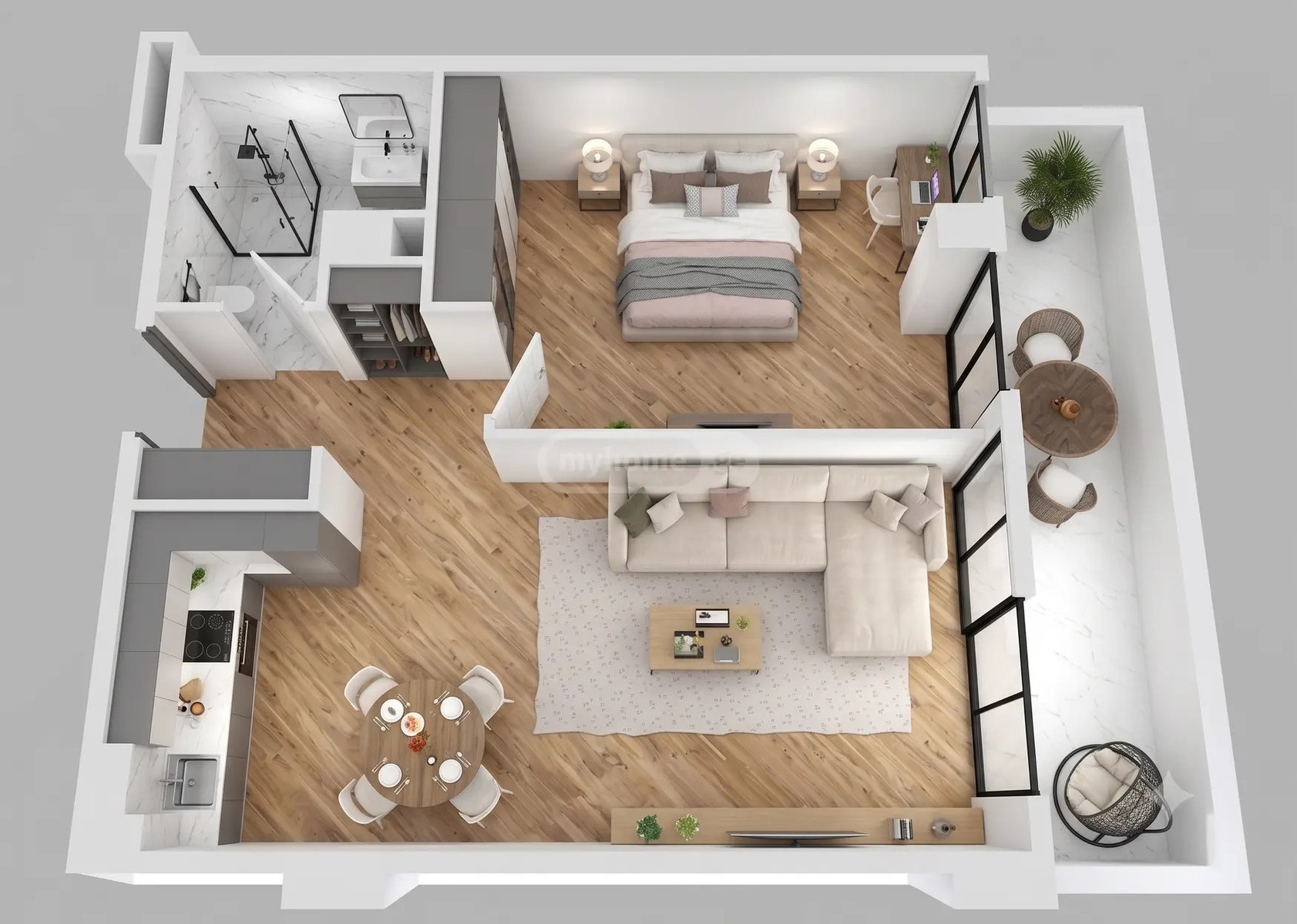 მაჭავარიანი მ. ქ.  - 2 rooms