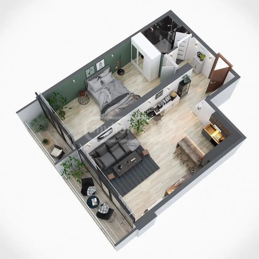 ელიავა გრ. ქ. 41ა - 2 rooms