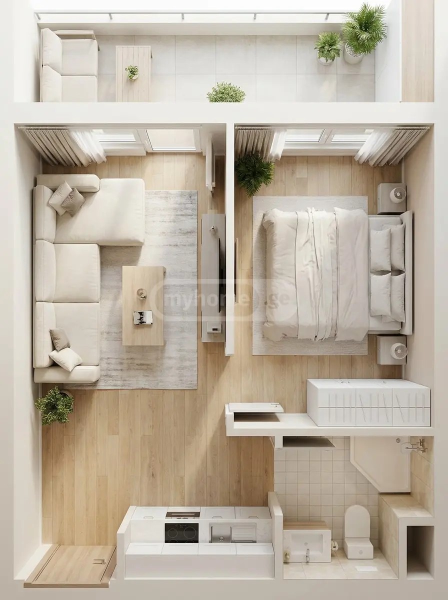ვახტანგ ფირცხალავას - 2 rooms