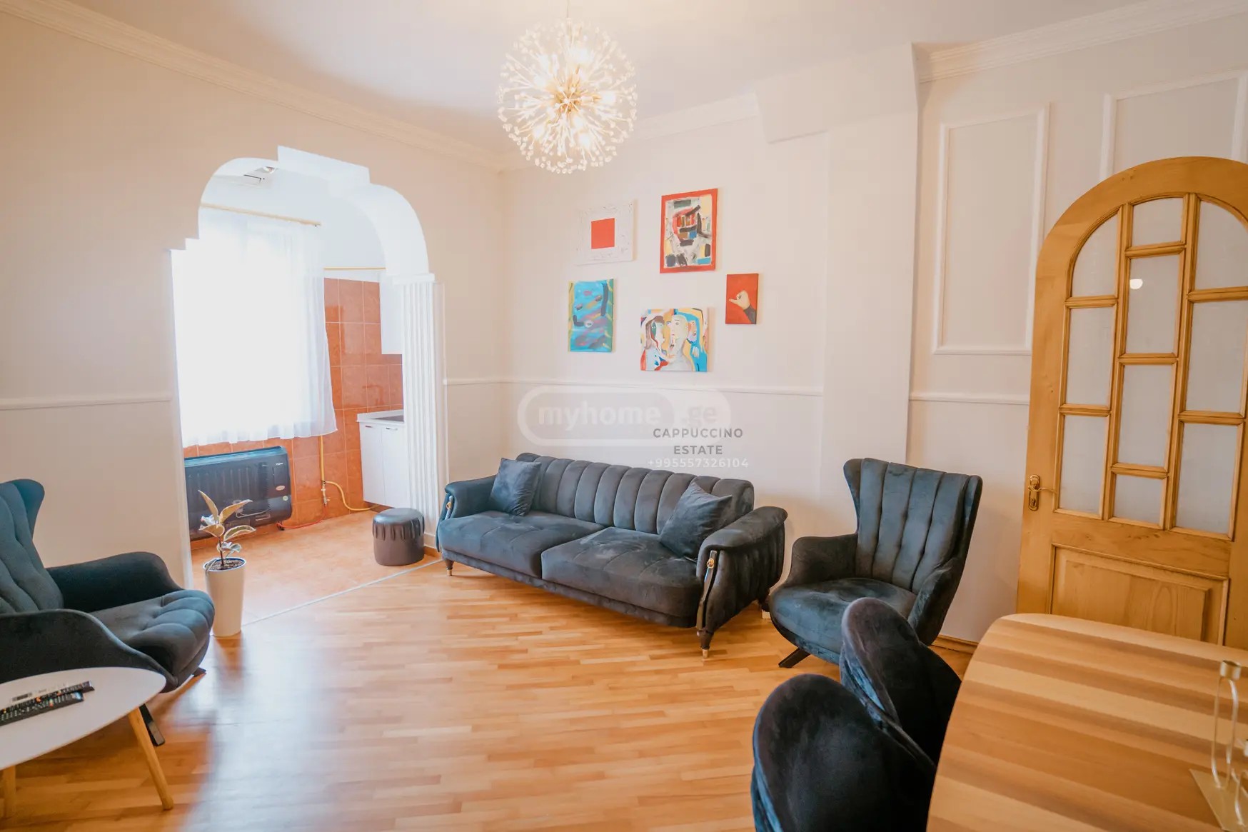 რუსთაველის ქ. 59 - 3 rooms