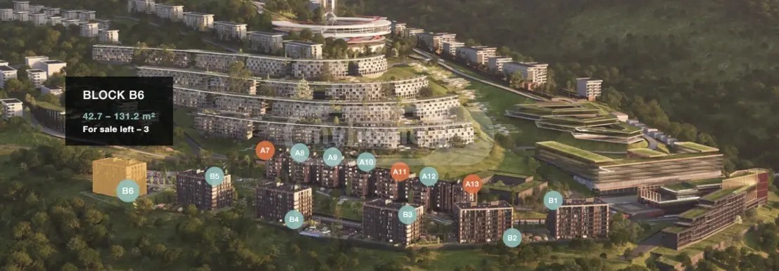 გიორგი დანელიას ქუჩა 6 - 3 rooms