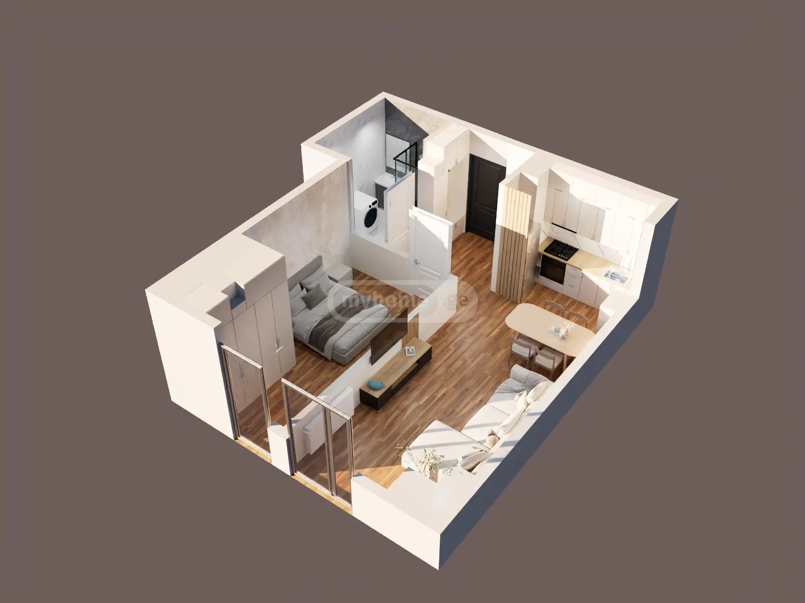 თოფურიძე ვ. ქუჩა 15 - 2 rooms