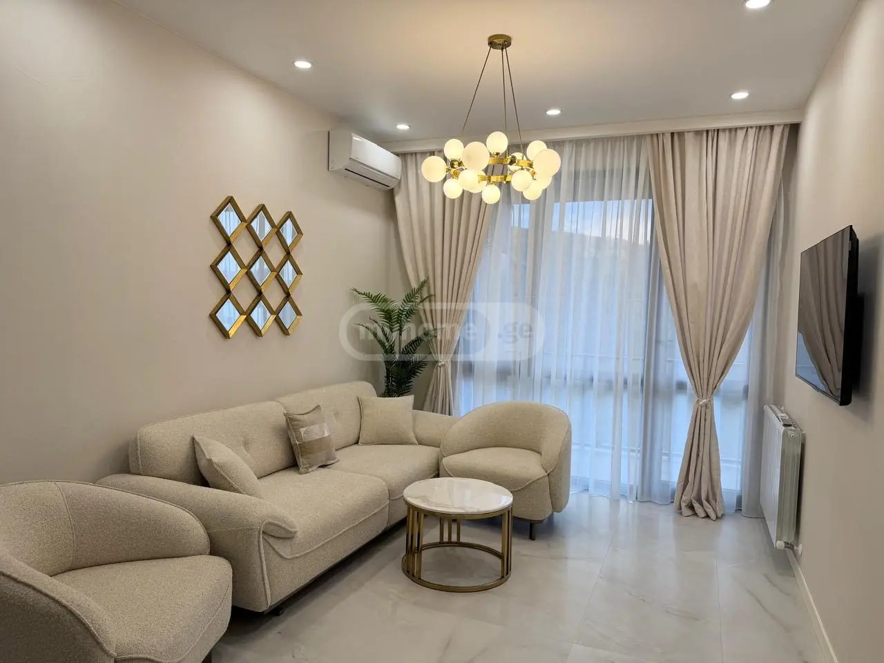 ნადიკვარის დასახლების ქ.  - 2 rooms