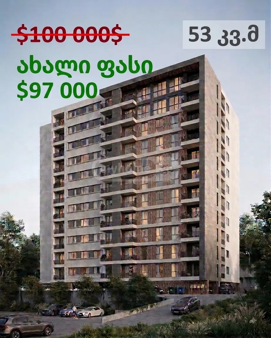პოლიტკოვსკაია ა. ქ. (ჯიქია) 22 - 2 rooms