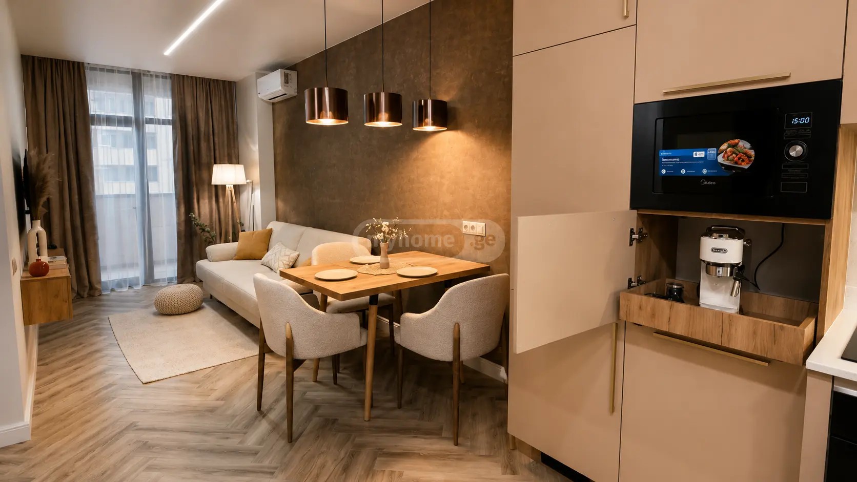 აბუსერიძე ტ. ქ. 13 - 2 rooms