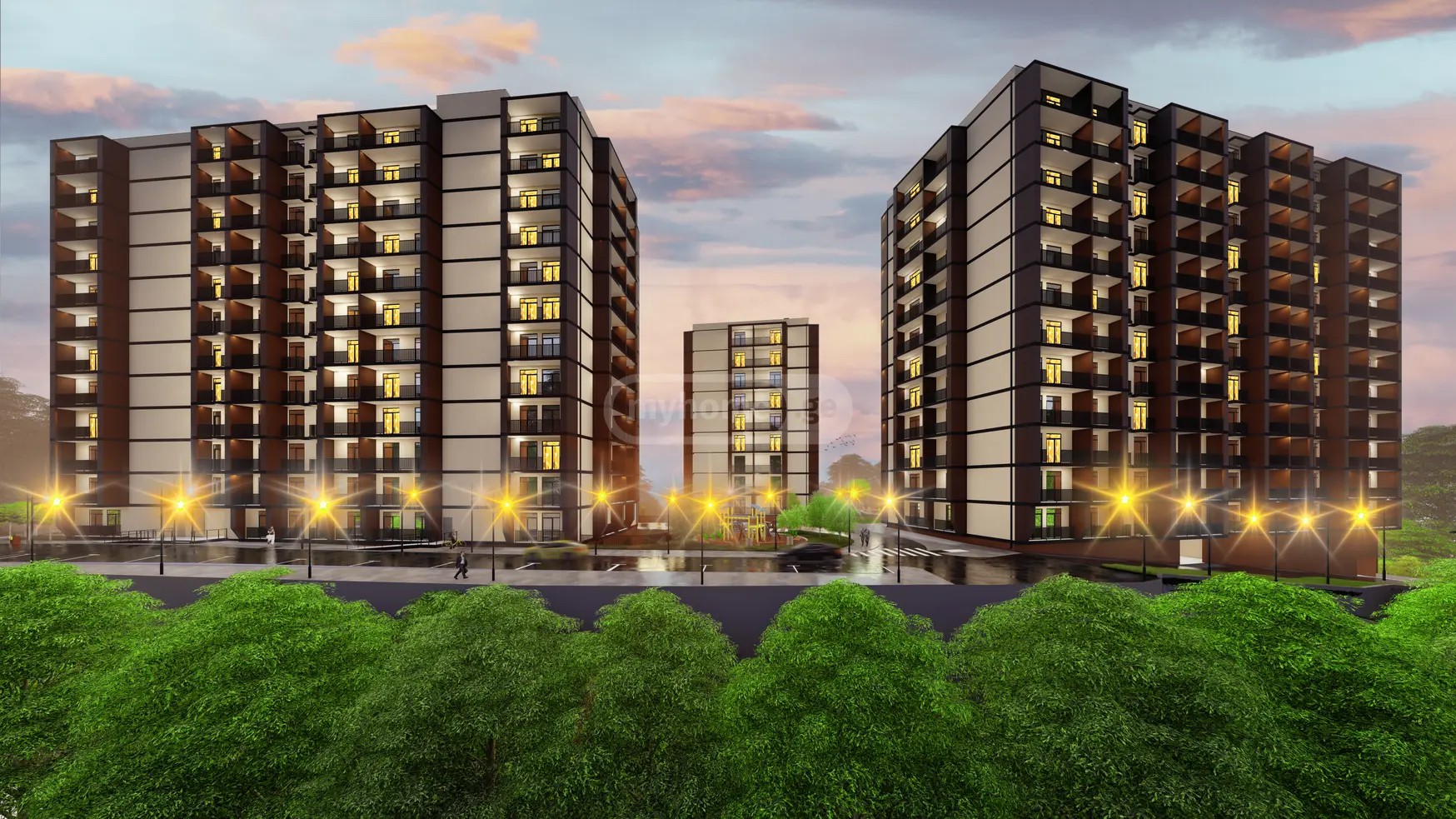 მშველიძის ქ. 18 - 3 rooms