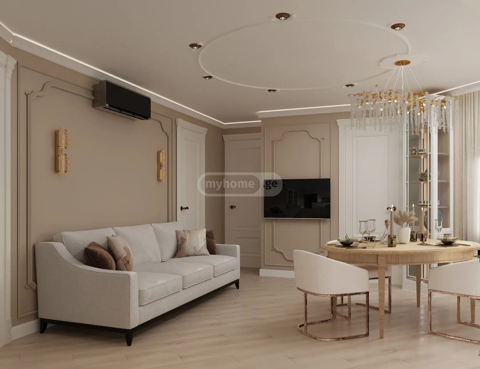 ნადიკვარის დასახლების ქ.  - 3 rooms