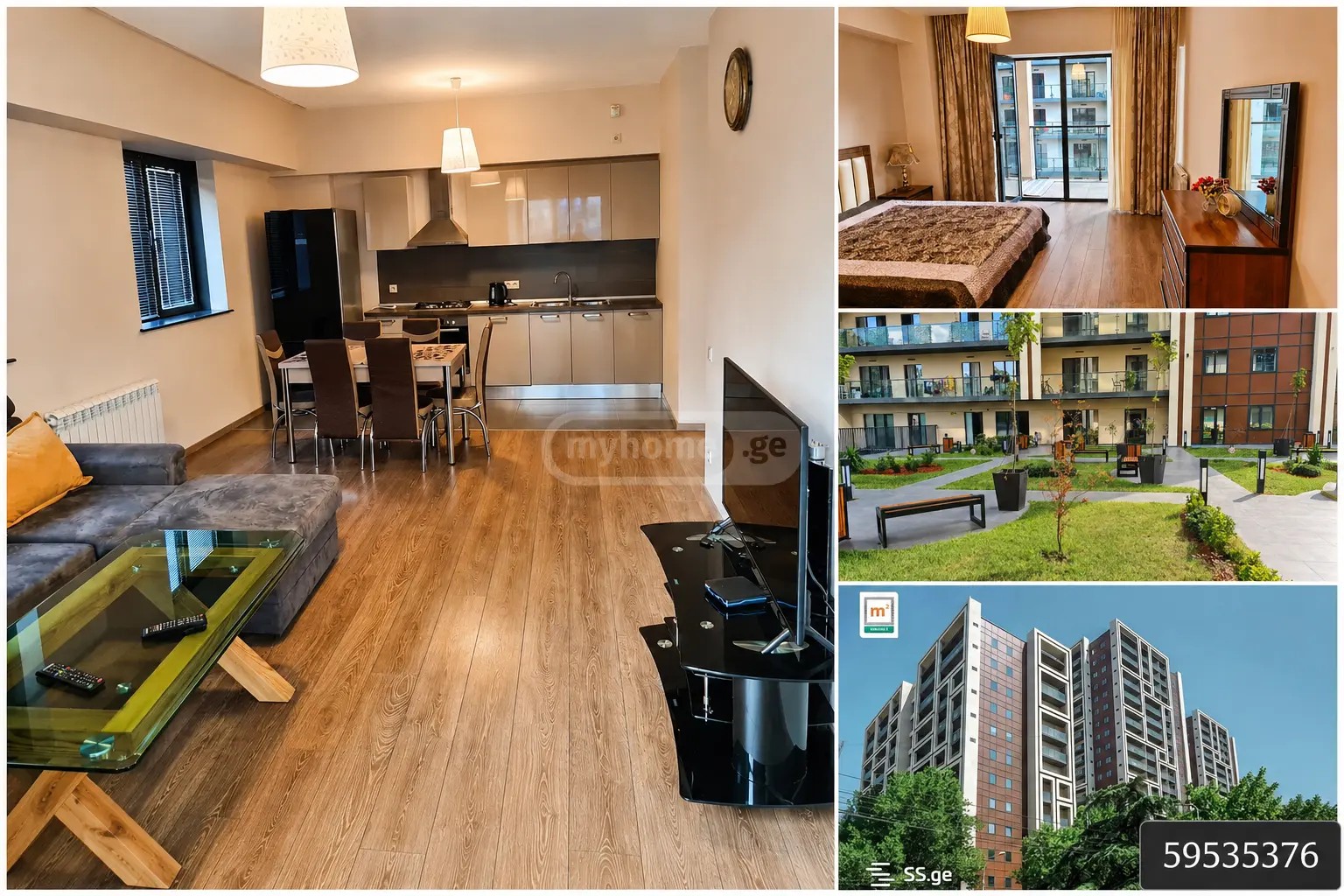 ყაზბეგის გამზ. 15 - 4 rooms