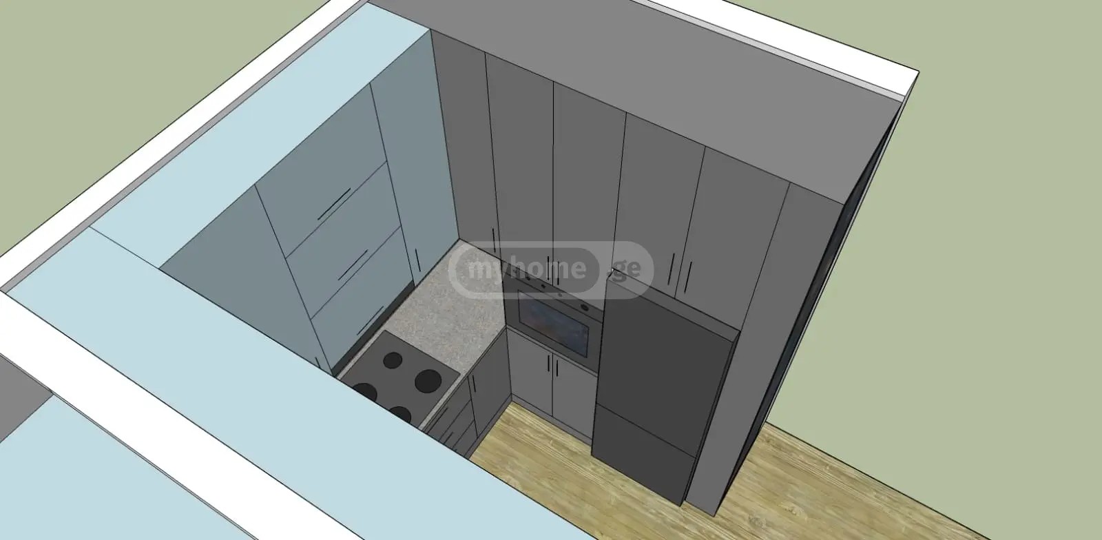 ჯავახიშვილის ქ. 23 - 3 rooms