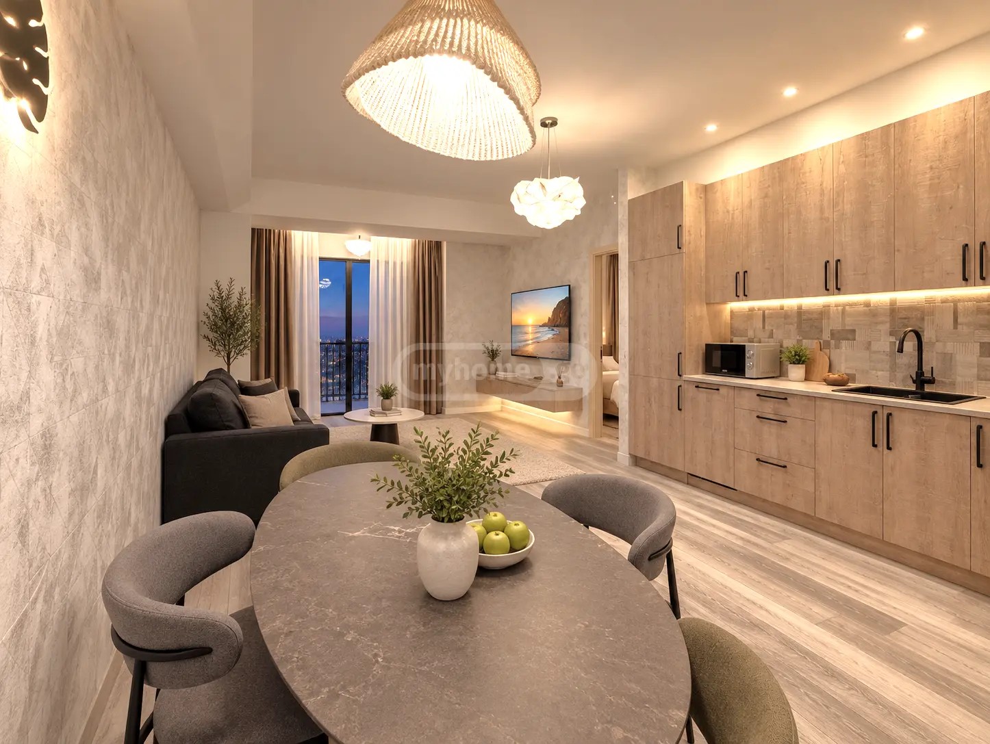 დემეტრე თავდადებულის ქ. 4 - 3 rooms