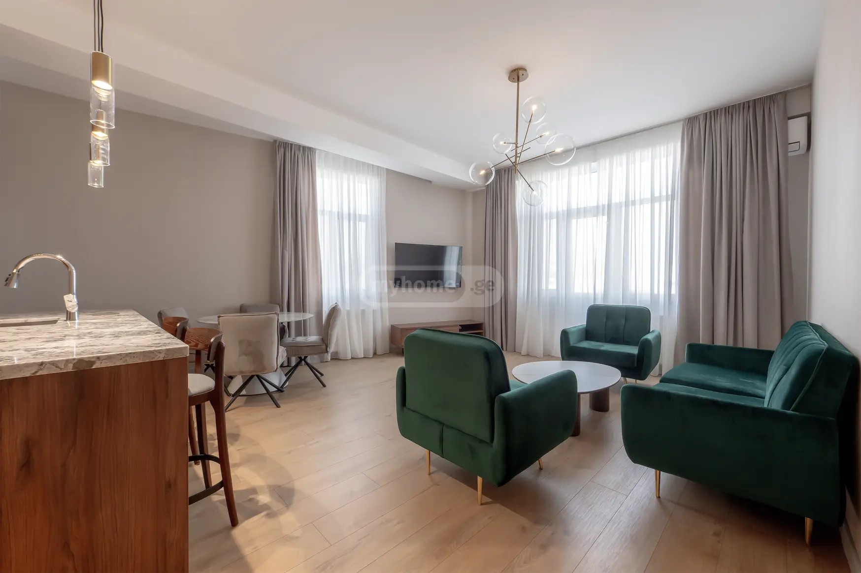 ბაქრაძე დ. ქ. 6ა - 3 rooms