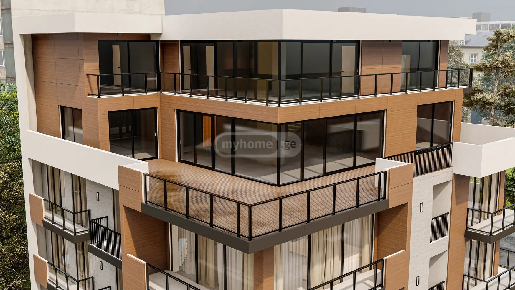 ბურძგლას ქ. 106 - 8 rooms