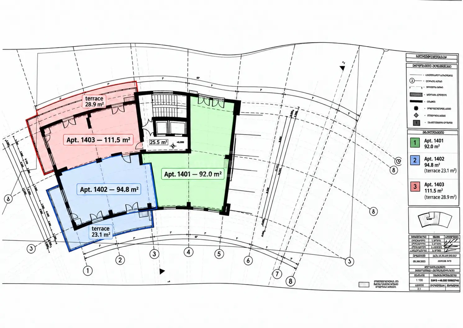 კვერნაძე ბ. ქ. 9 - 4 rooms