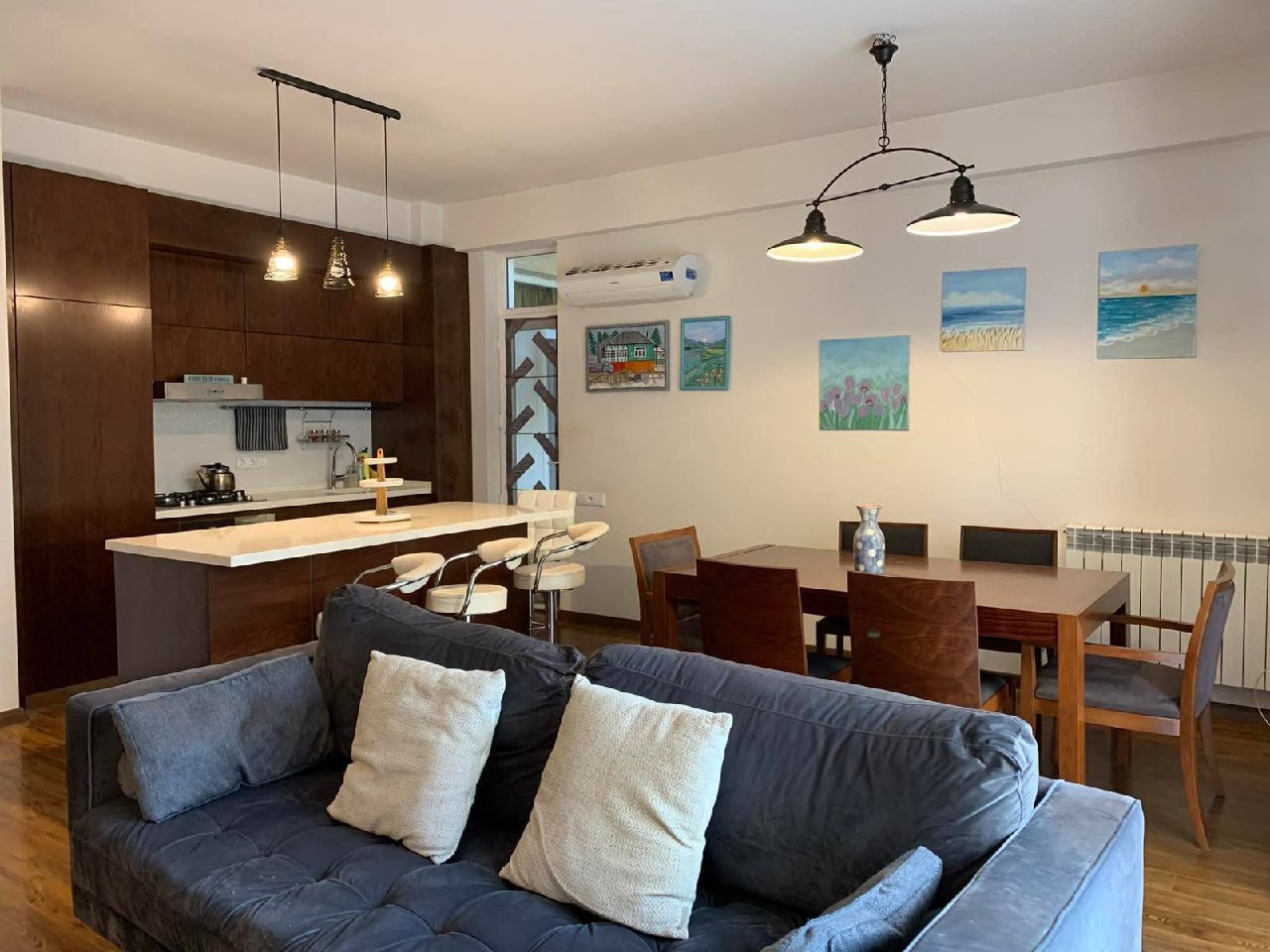 Tsagareli, Saburtalo - 3 rooms