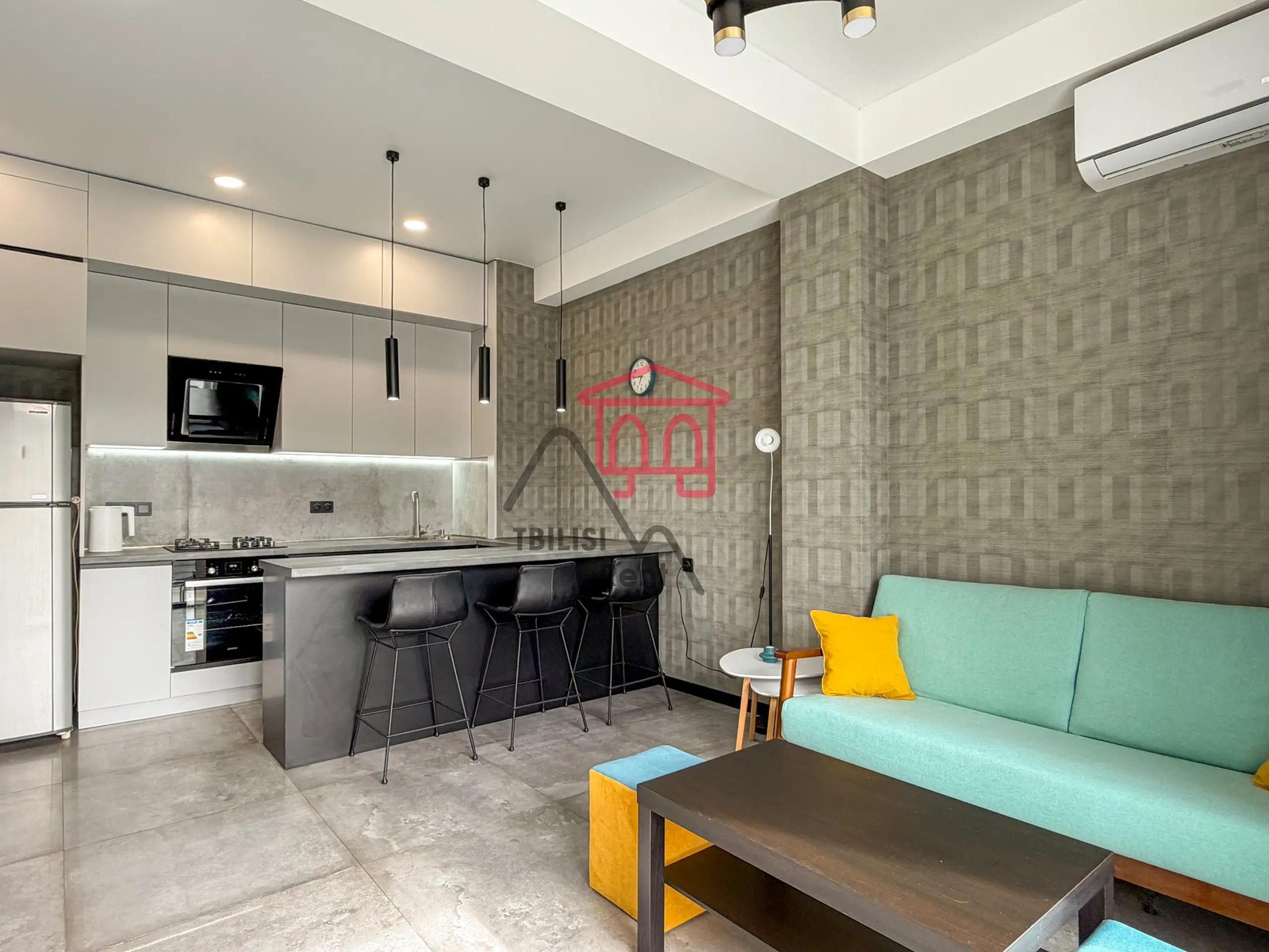 Elizbara Mindeli 9a, Saburtalo - 3 rooms