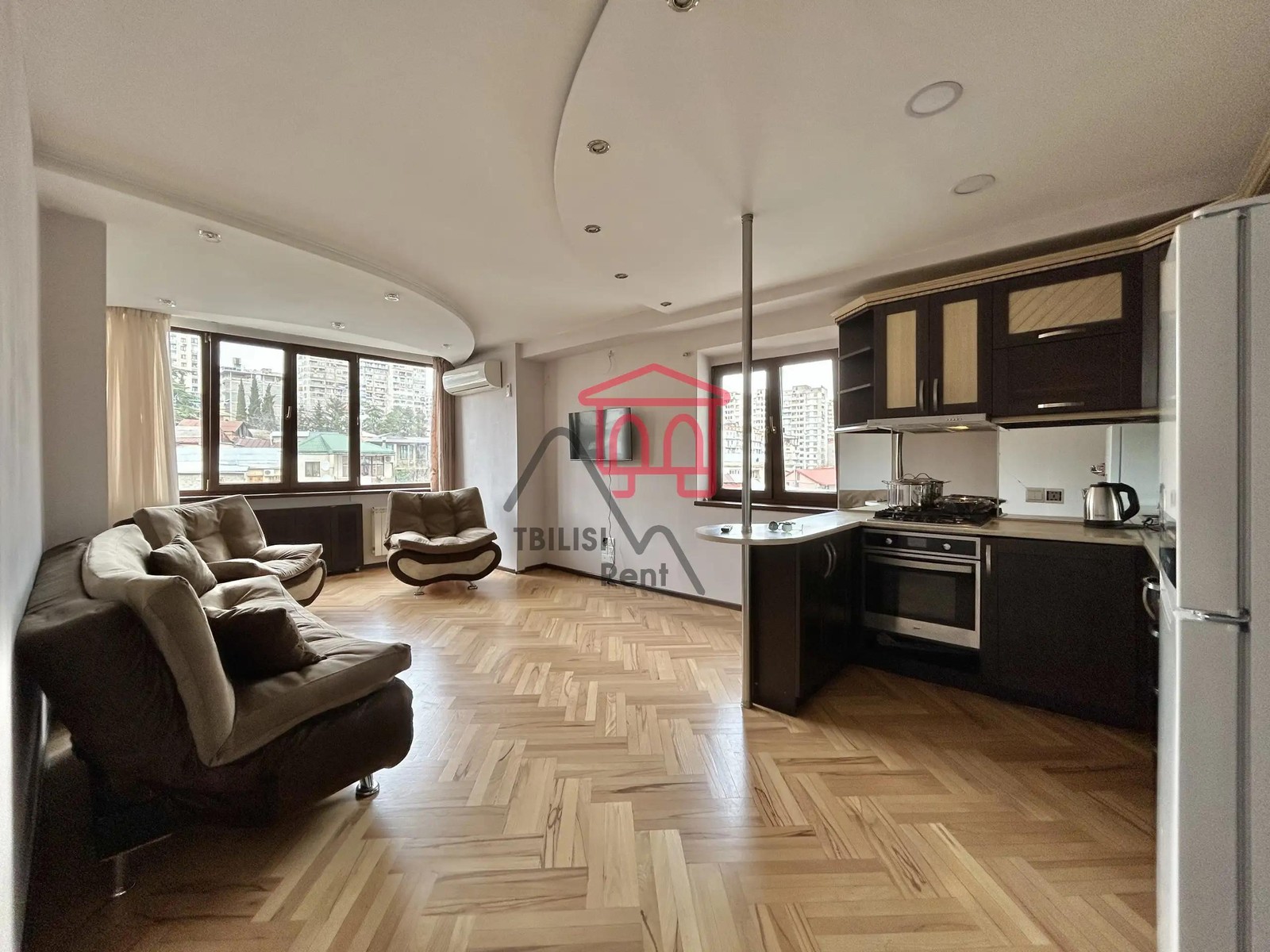 Andrey and Melitone Balanchivazdе Street, 8, Saburtalo - 3 rooms