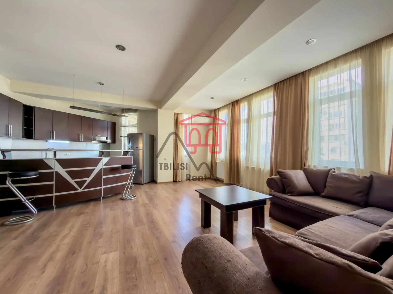 Zaza-Panaskerteli Street 12a, Saburtalo - 3 rooms