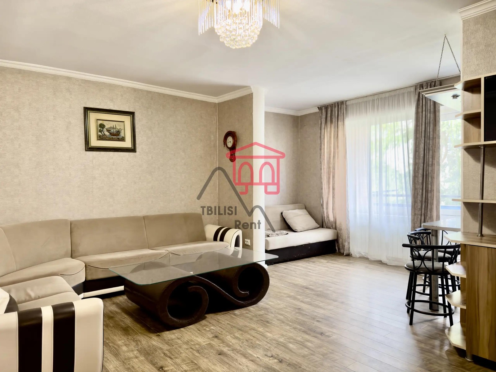 Teodore Mgvdeli Street 49, Chugureti - 3 rooms