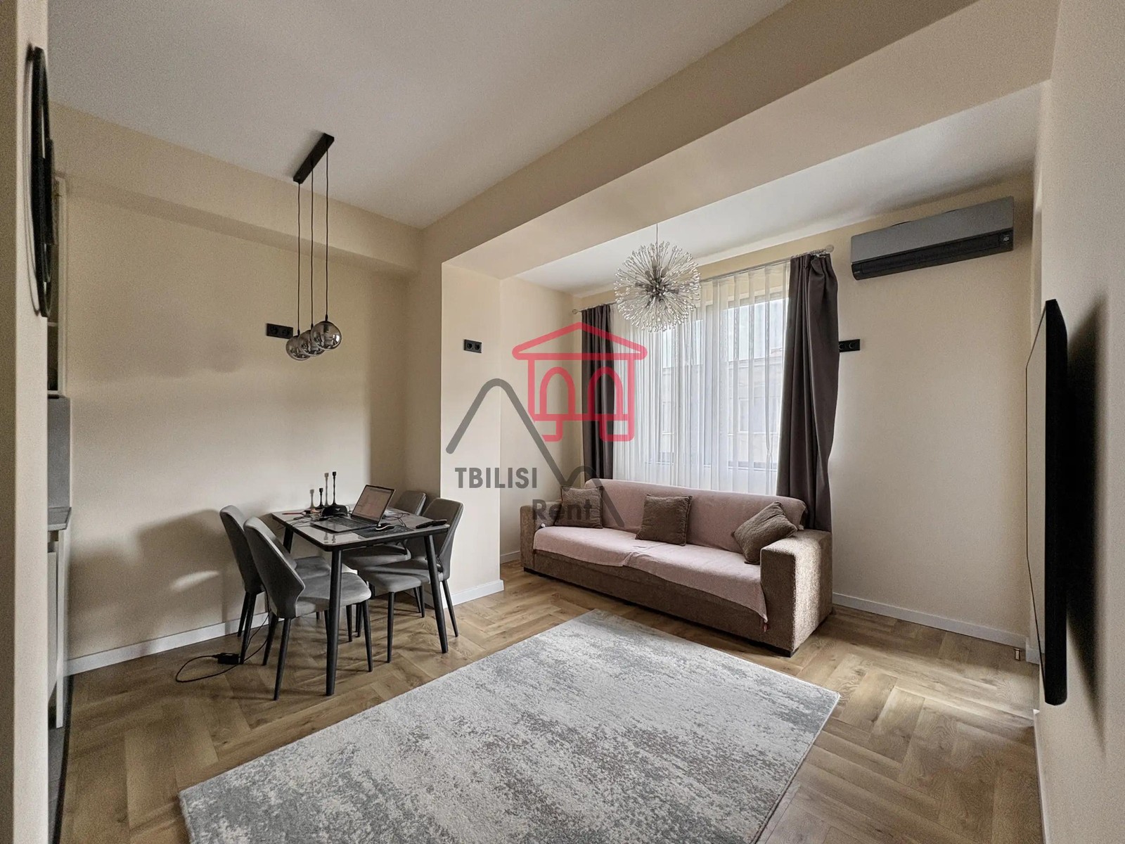 Kavtaradze 22D, Saburtalo - 2 rooms