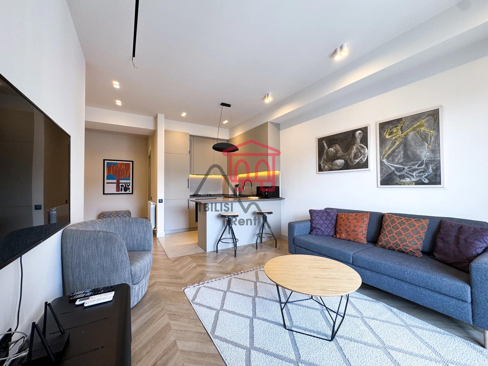 Elizbar Mindeli Street, 3 - 2 rooms