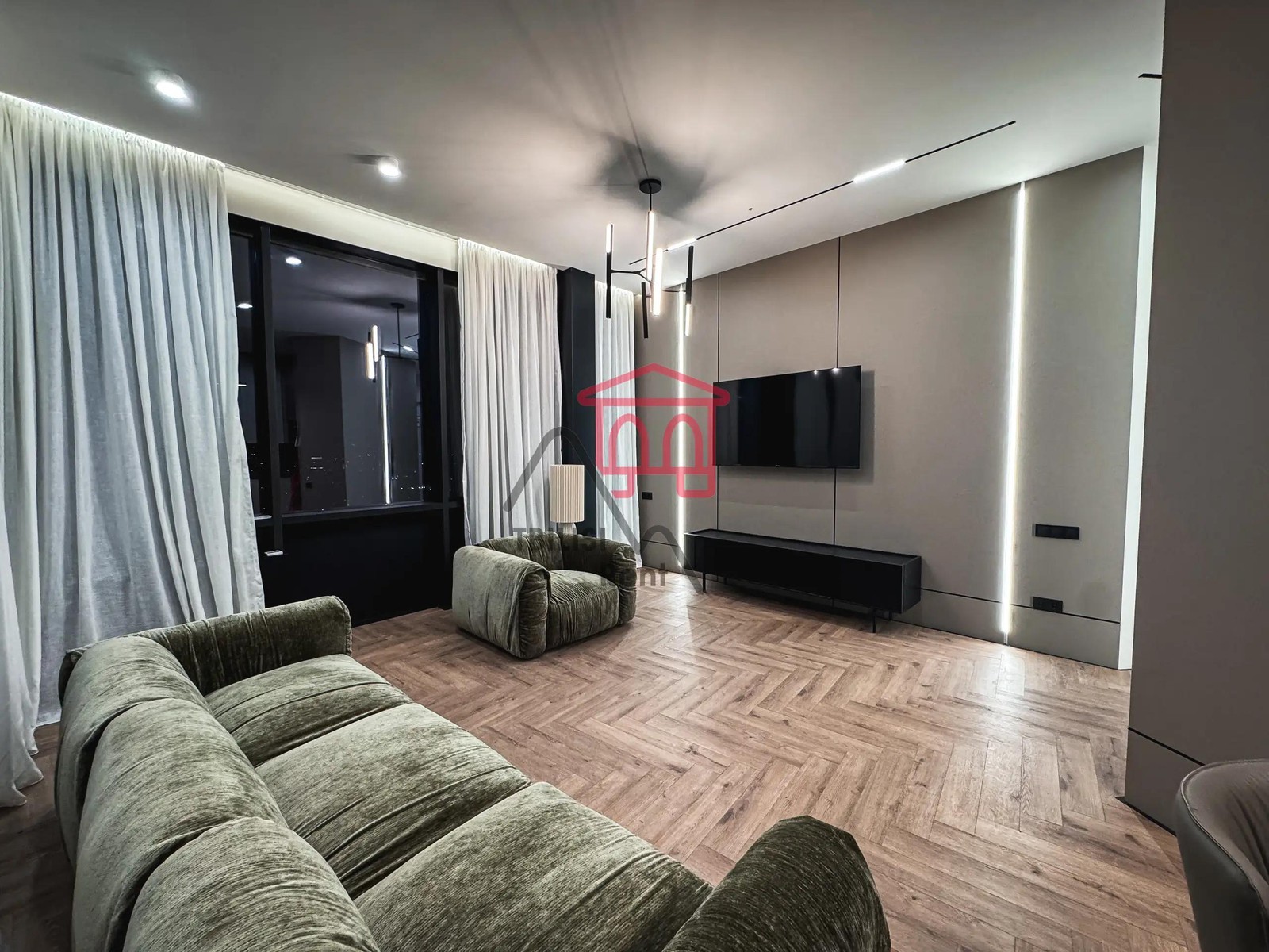 Ilya Chavchavadze Prospect 37M, Axis Towers - 3 rooms