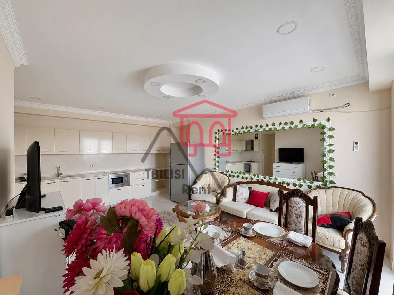 Zaza Panaskerteli 18B, Saburtalo - 3 rooms