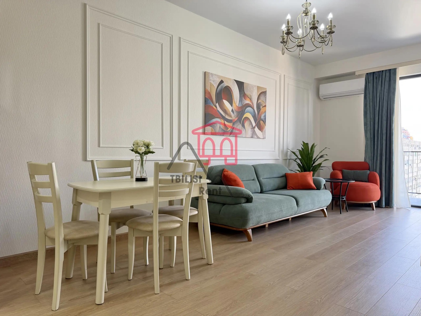 Zhiuli Shartava Street, 43 - 2 rooms