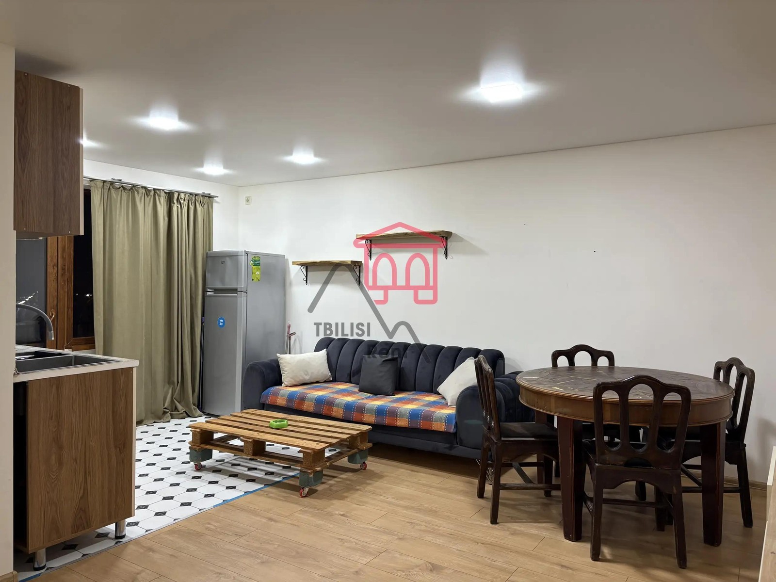 Vaza-Pshavela 7th quarter, 1 - 2 rooms