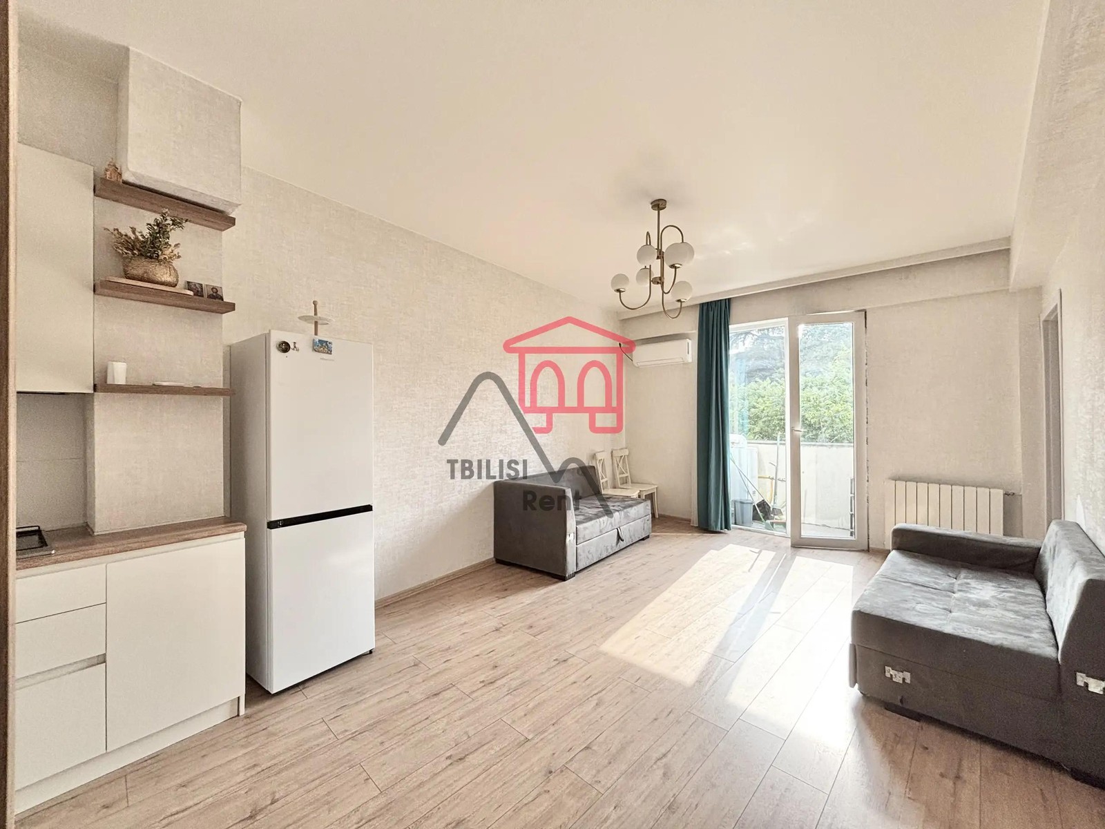 Zhiuli Shartava Street, 3 - 2 rooms