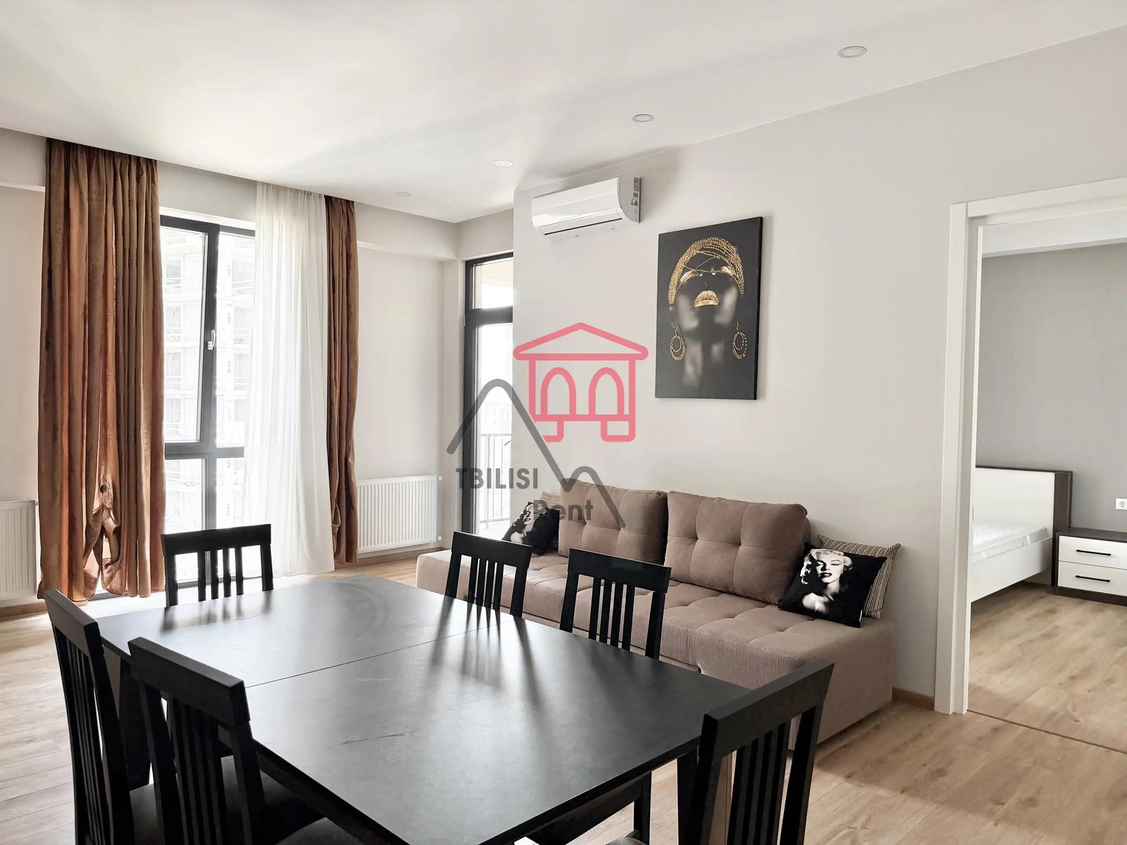 Vakhtan Gorgasali Street 53, Ortachala - 2 rooms