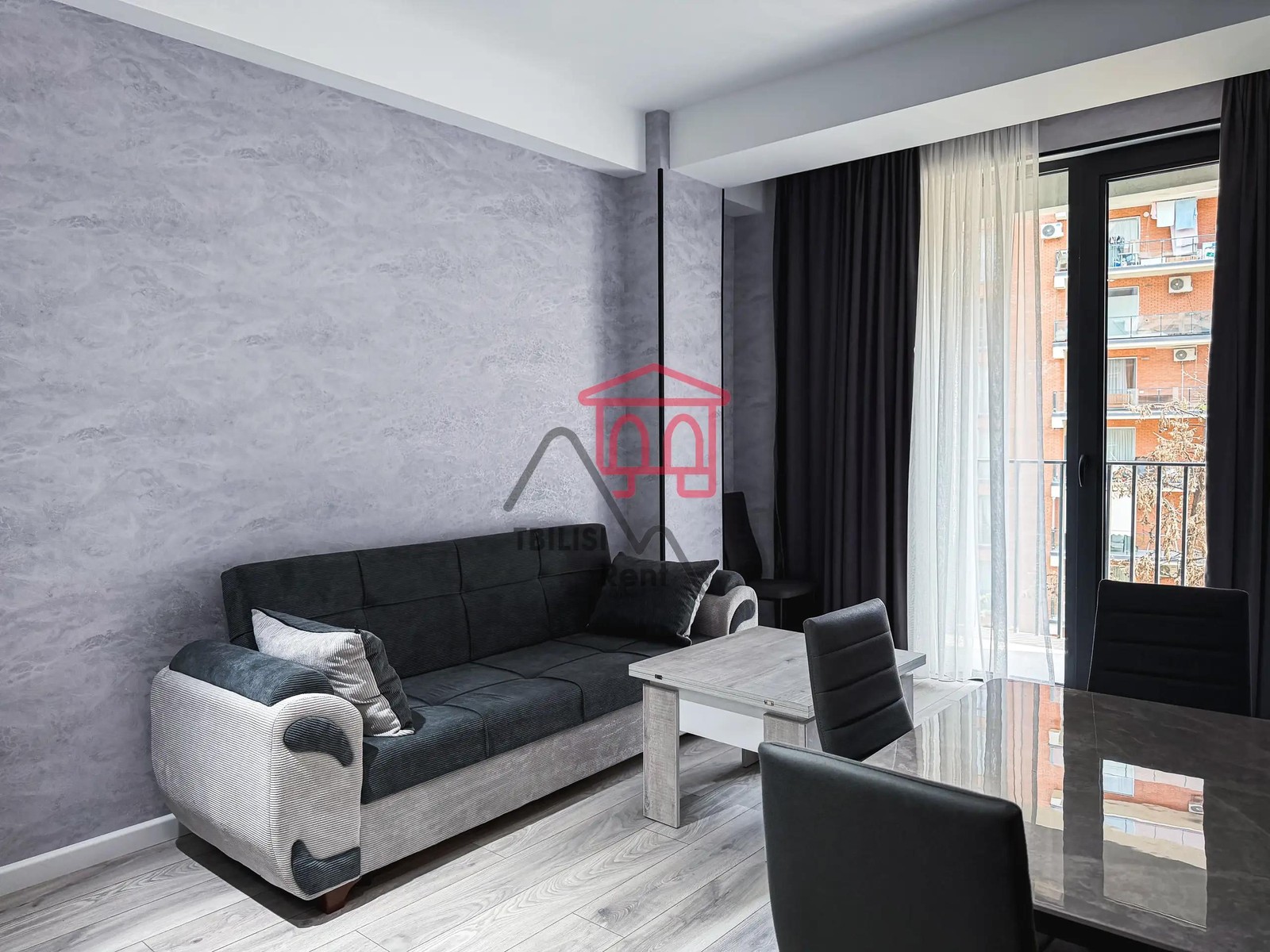 61 Vaktang Gorgasali Street, Ortachala - 2 rooms