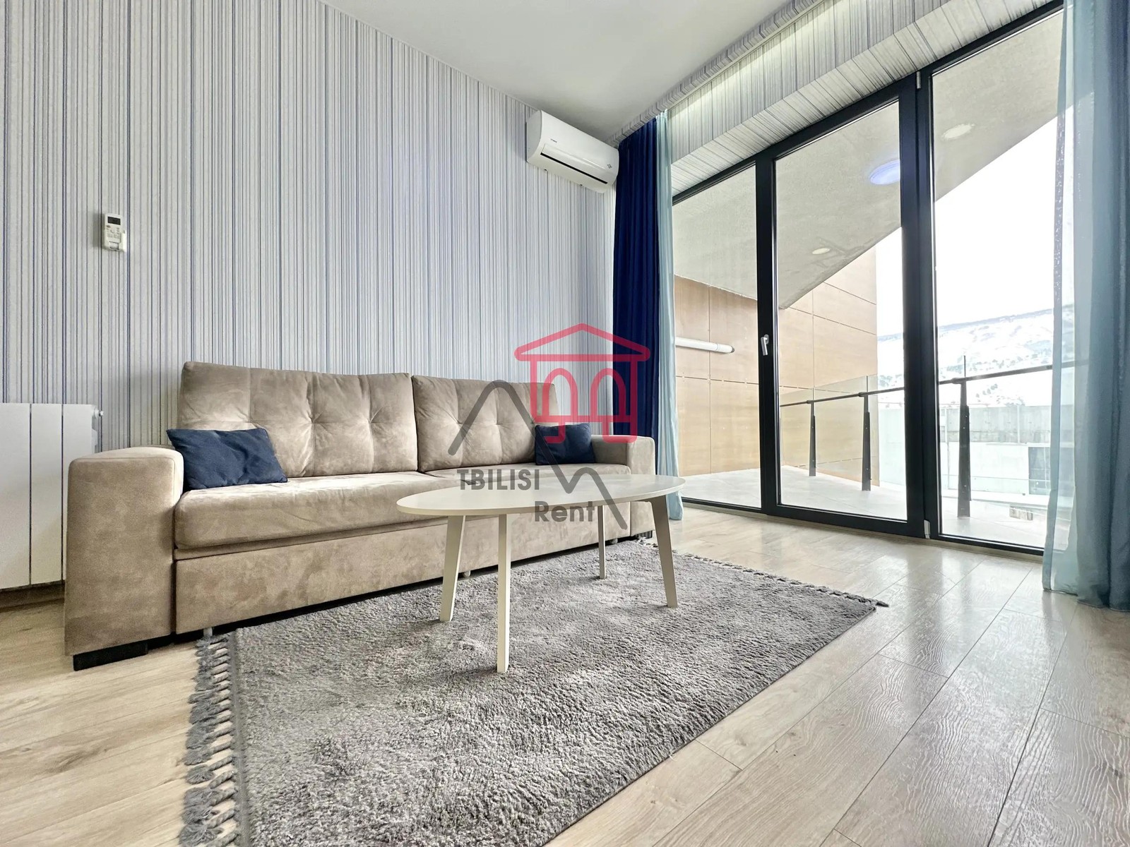 Tbilisi, Zurab Avalishibli street, 8 - 2 rooms