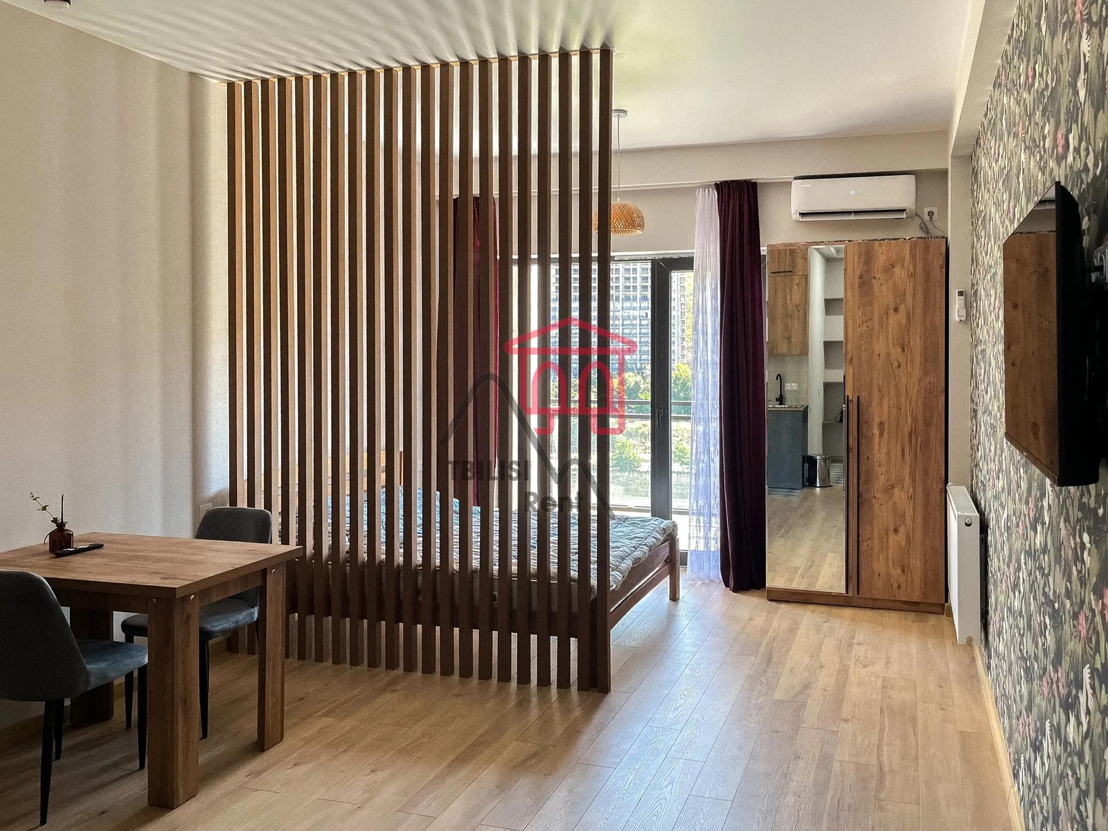 Mikhael Abramishvili Street, 36B - 1 rooms