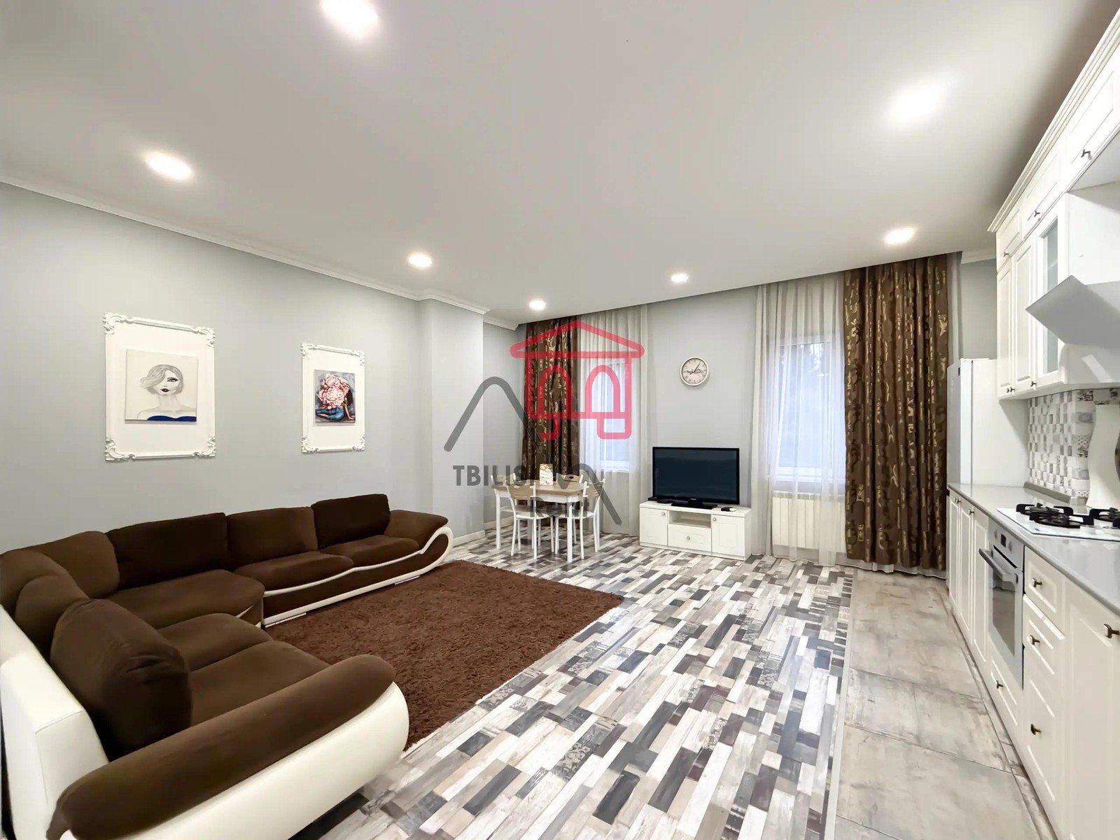 Sulkhan Tsintadze Street 56, Saburtalo - 3 rooms