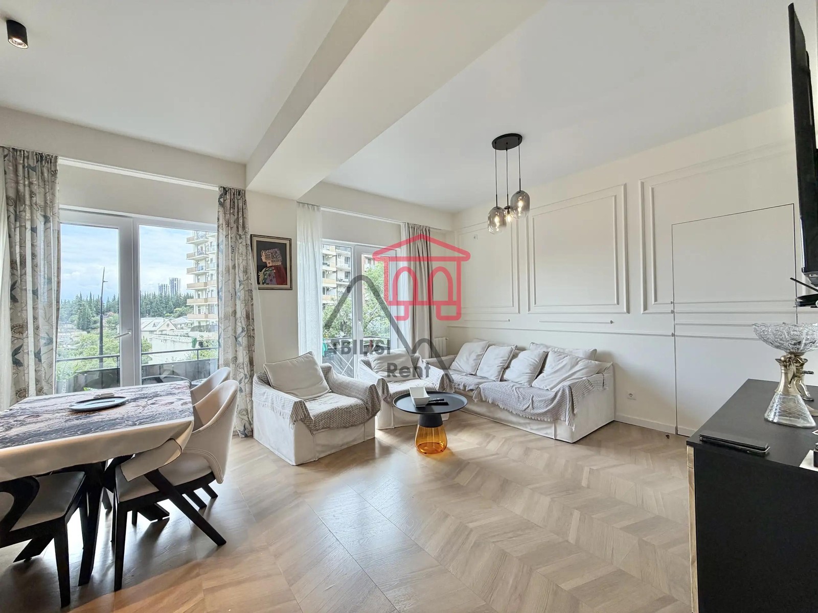 2-й тупик шоссе Цкнети, 6 - 3 rooms