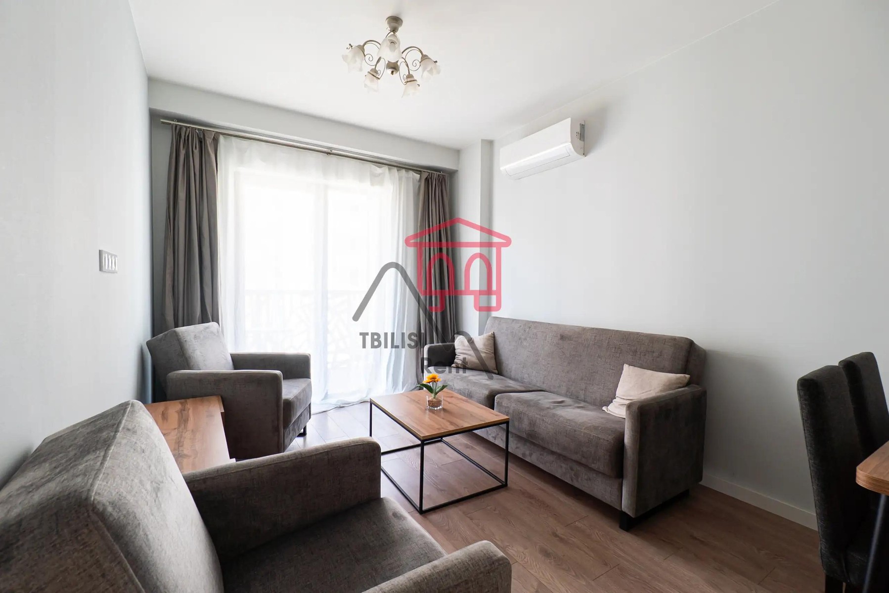 Prospekt Marshala Gelovani 23k9, Saburtalo - 2 rooms