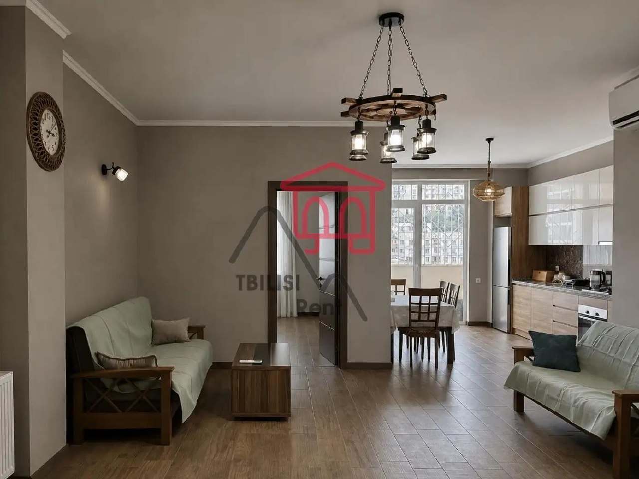 Tsintsadze 39, Saburtalo - 3 rooms