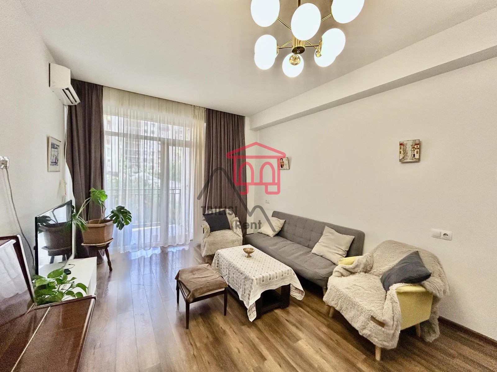 Archil Tsagareli Street, 92, Saburtalo - 2 rooms