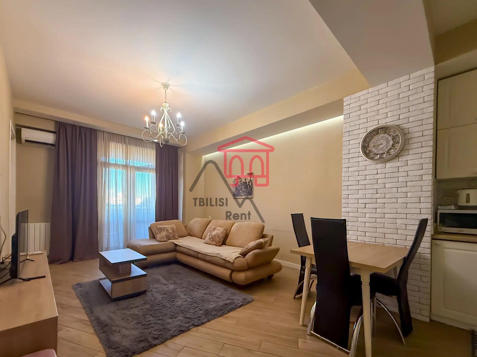M. Kostava 80/82, V. Chabukiani 6/4 - 3 rooms
