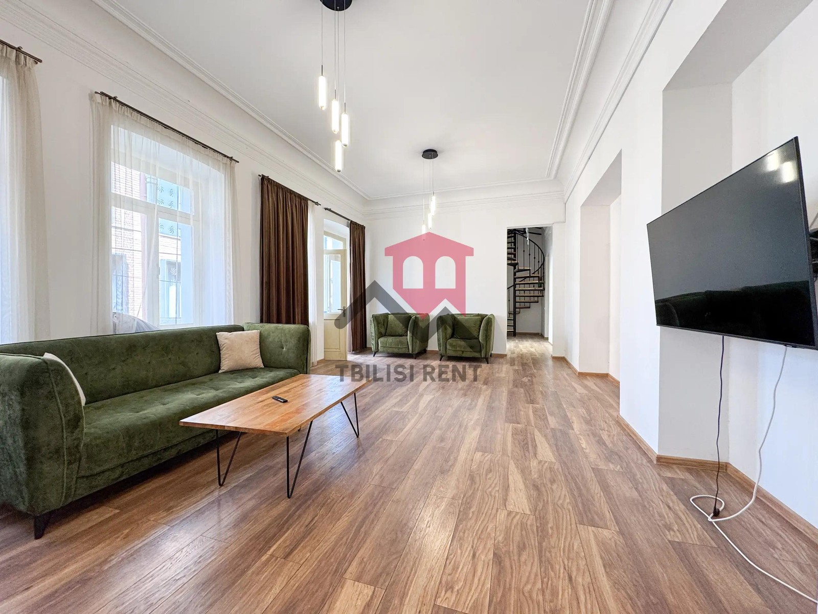 15 Gia Abesadze Street, Sololaki - 5 rooms