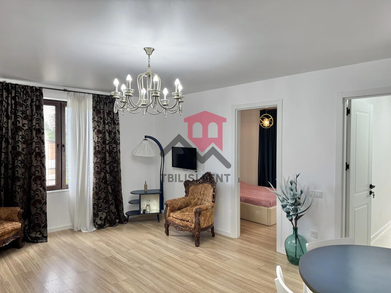 Bakhtrionia 26, Saburtalo - 3 rooms